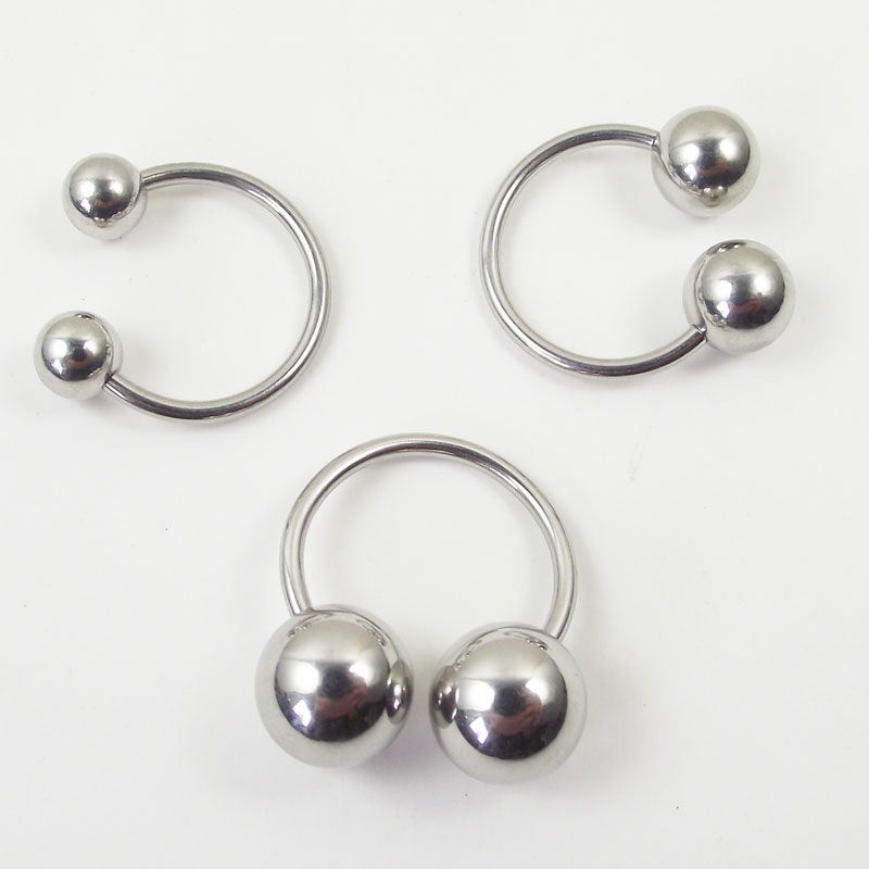 Big Ball Stainless Steel Barbe - Eyebrow Curved Barbell review and price