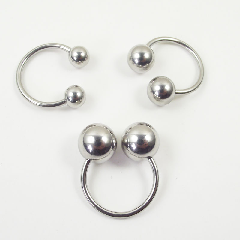 Big Ball Stainless Steel Barbe - Eyebrow Curved Barbell review and price