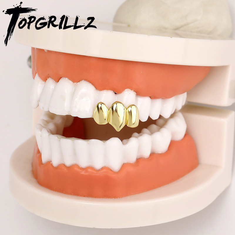 TOPGRILLZ Hip Hop Glossy Teeth - Body Jewelry Men review and price