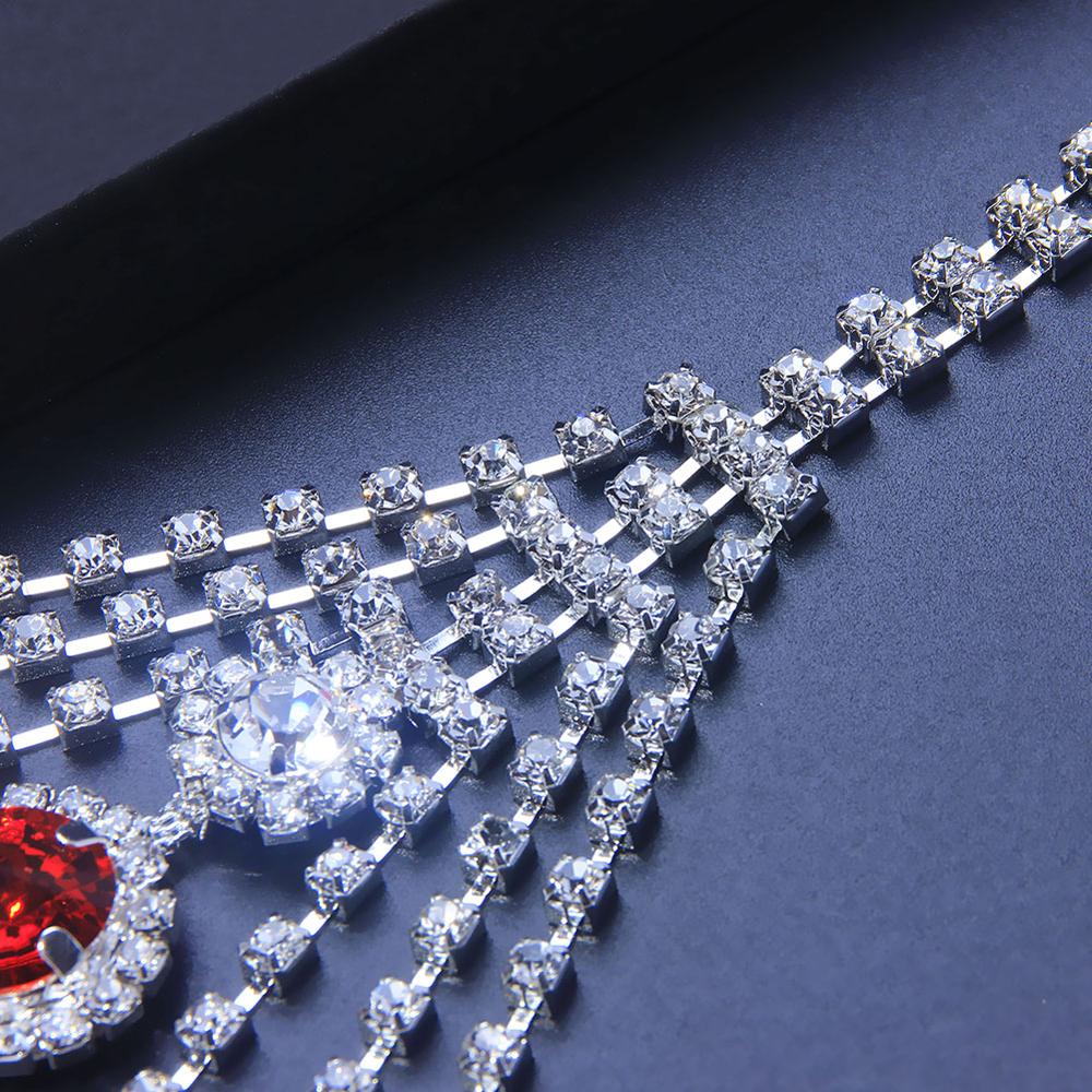 Sexy Body Chain Lingerie Red C - Body Jewelry Chains review and price