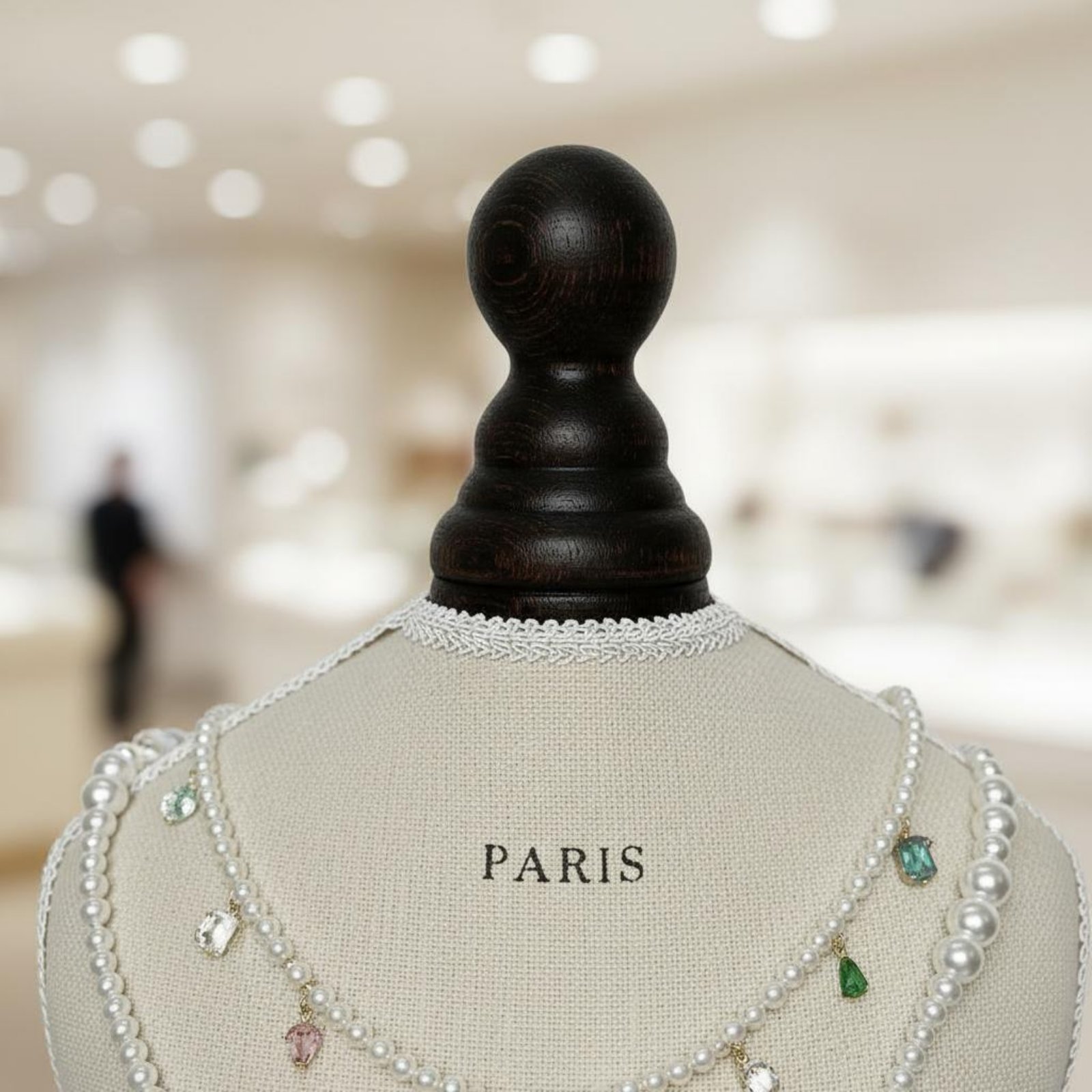 Necklace Display Bust Velvet-C - Body Jewelry Shop review and price