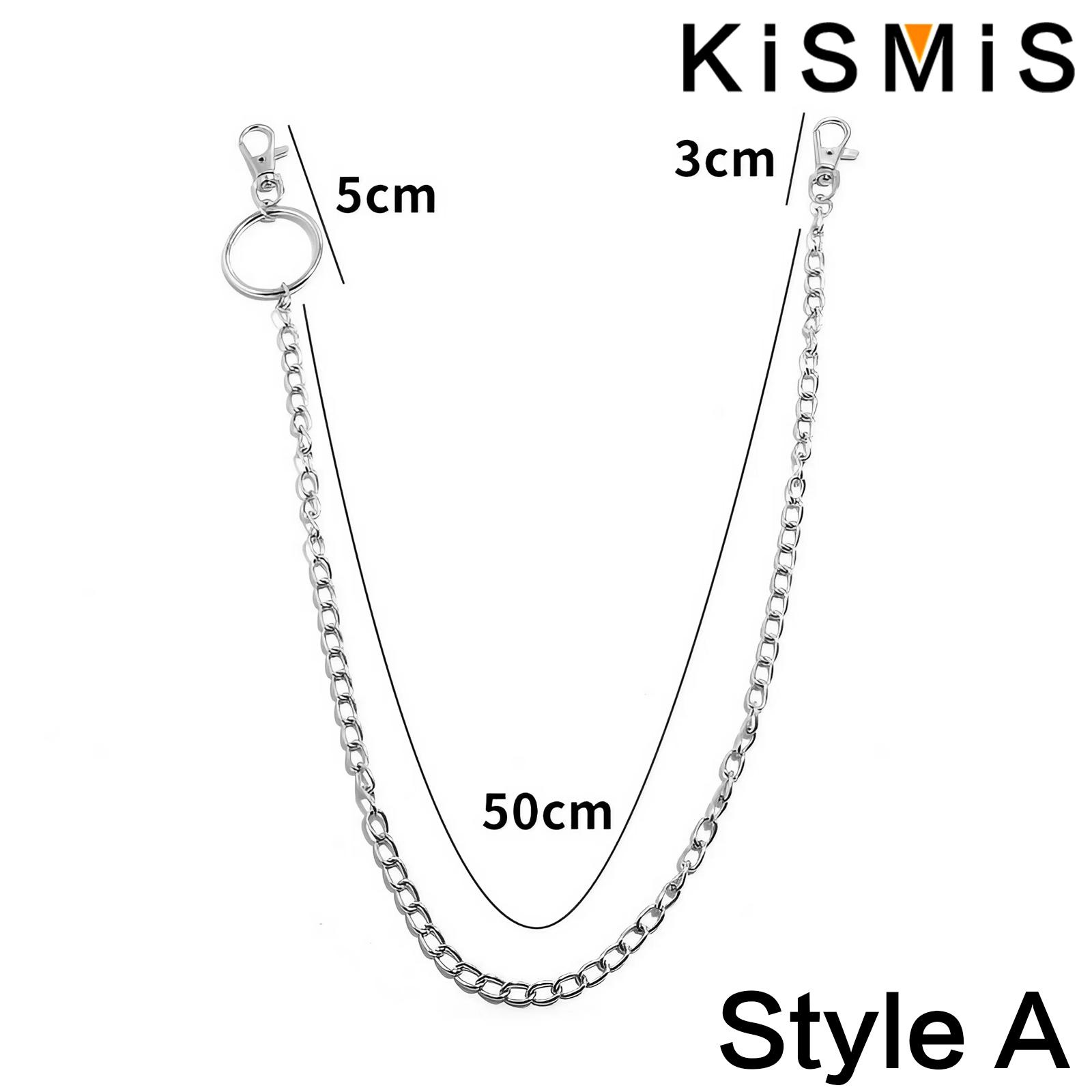 KISMIS 1PC Punk Street keychai - Body Jewelry Men review and price