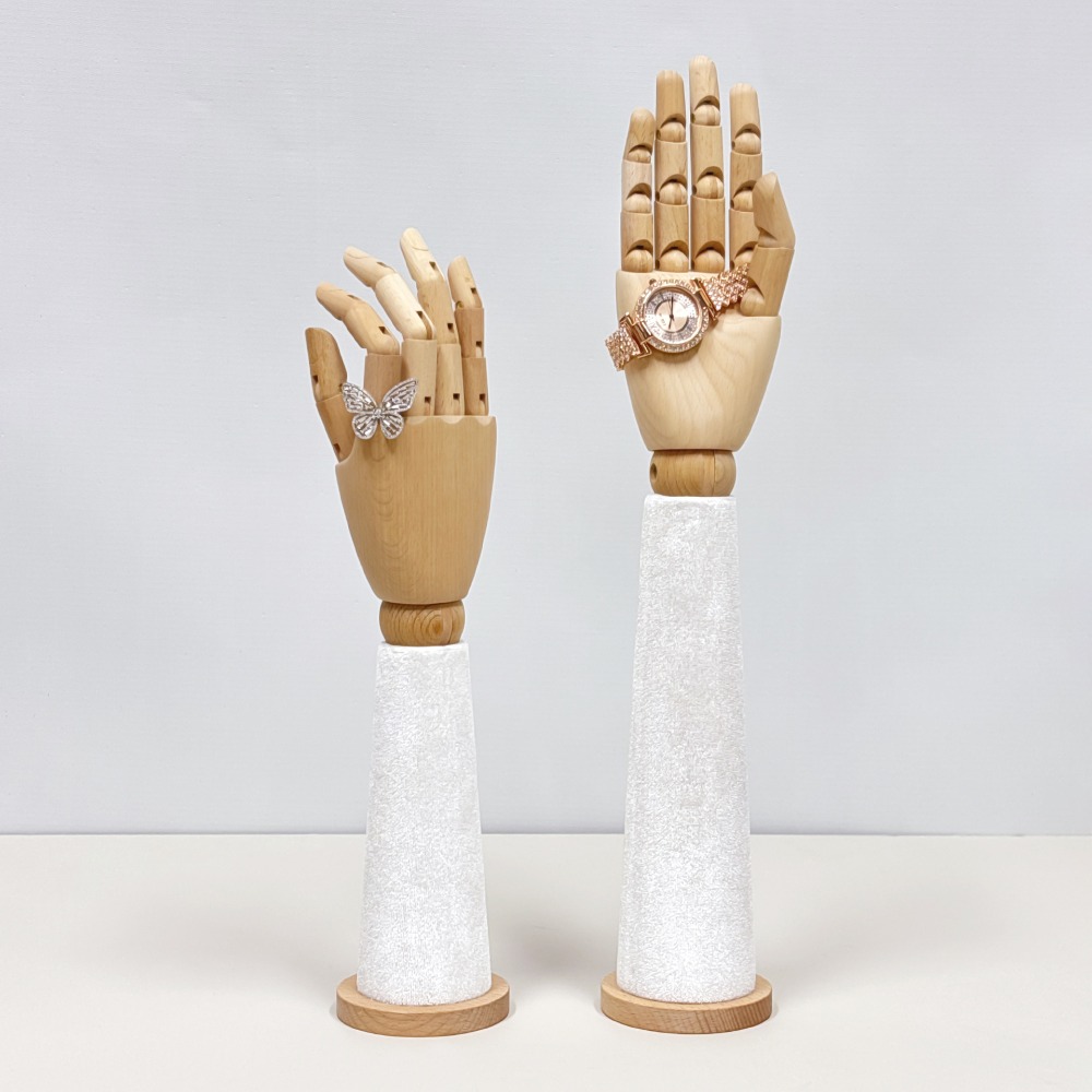 Wooden Velvet Hand Mannequin w - Body Jewelry Shop review and price