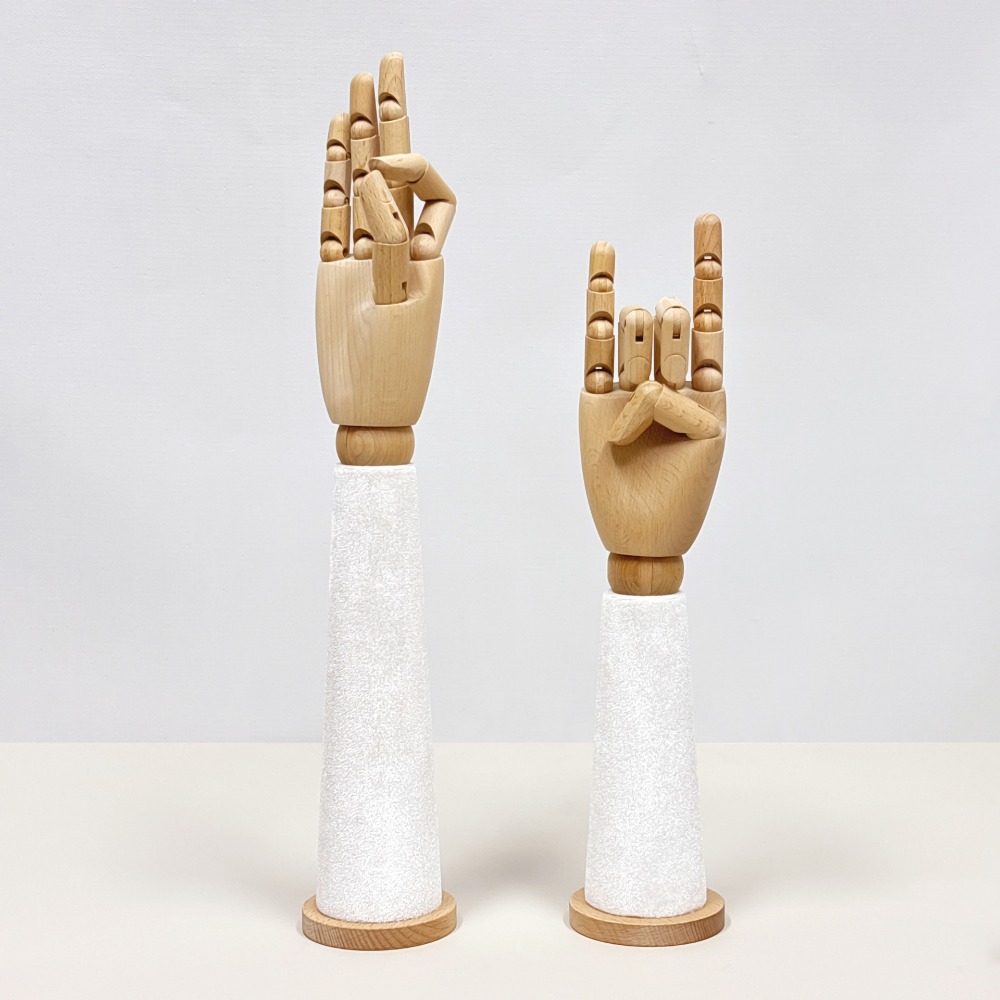 Wooden Velvet Hand Mannequin w - Body Jewelry Shop review and price