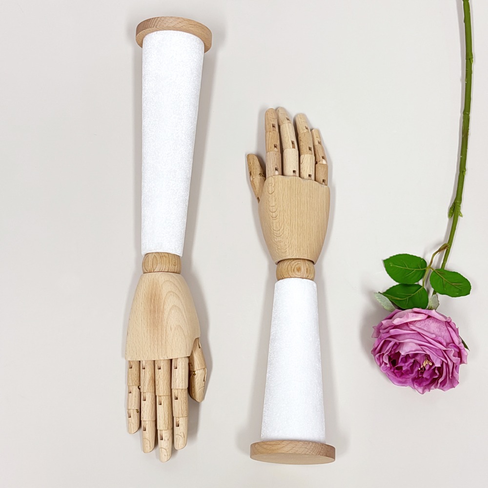 Wooden Velvet Hand Mannequin w - Body Jewelry Shop review and price