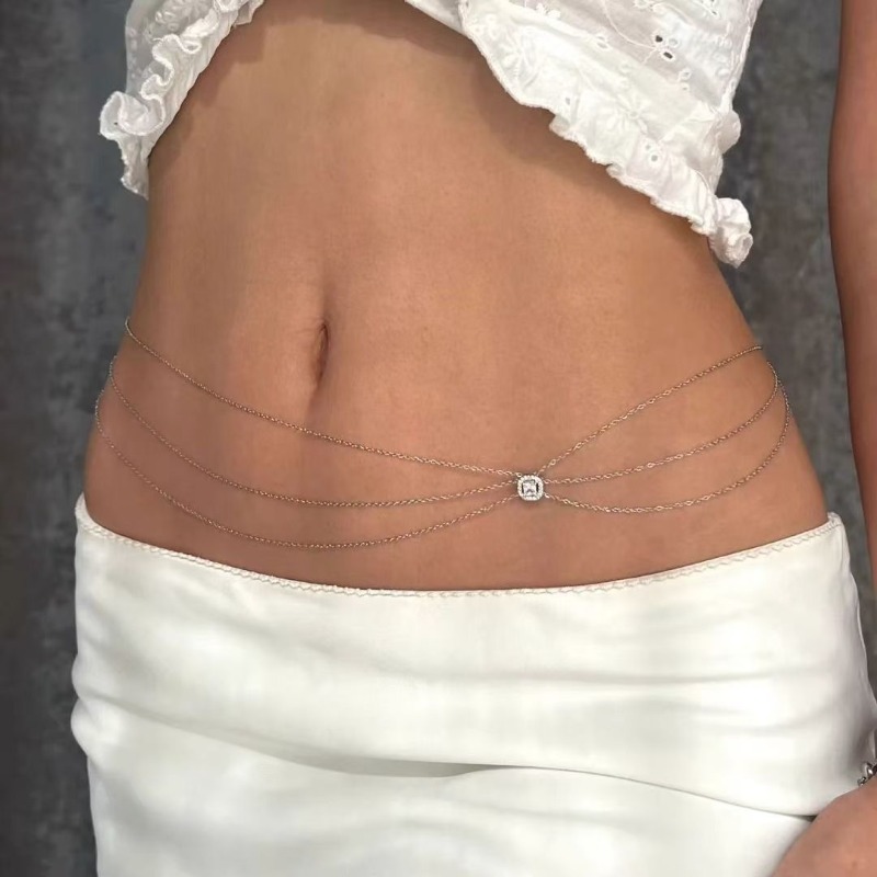 Summer  Hot Metal Waist Chain  - Body Jewelry Chains review and price