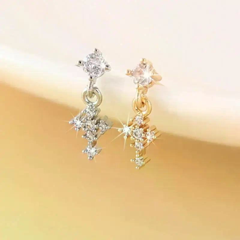 Dangle Nose Rings For Women Cr - Body Jewelry Nose Studs review and price