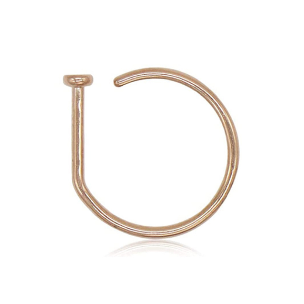 1PC Woman Man Fake Nose Rings  - Body Jewelry Nose Studs review and price