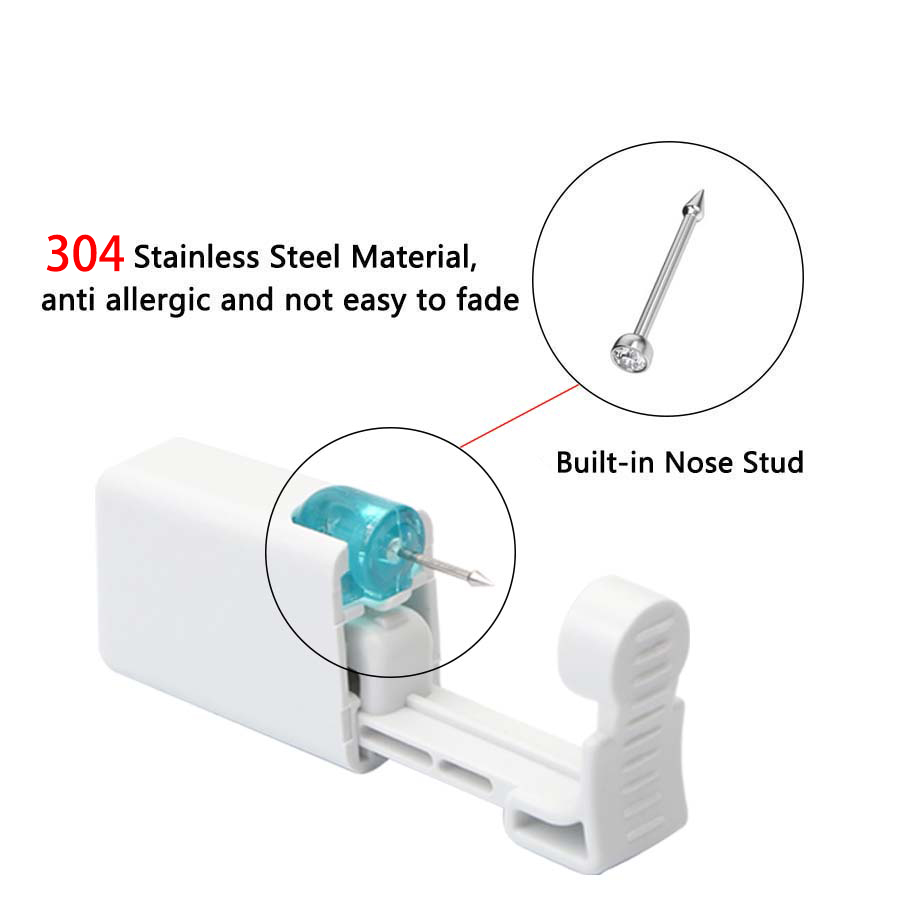 4PCS Self Hypoallergenic Nose  - Body Jewelry Hypoallergenic review and price