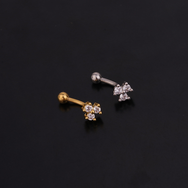 1Pc 1.2x8mm Eyebrow  Daith Snu - Eyebrow Curved Barbell review and price