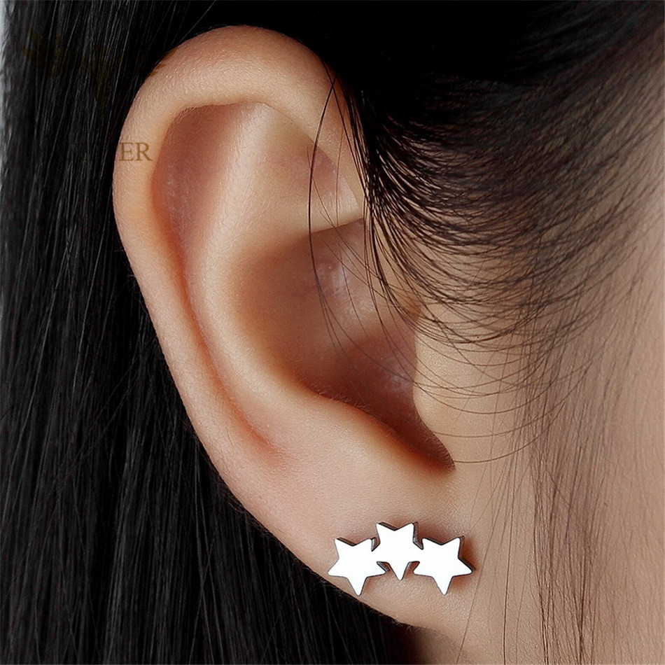 12 Pairs Of Sweet Stainless St - Body Jewelry Hypoallergenic review and price