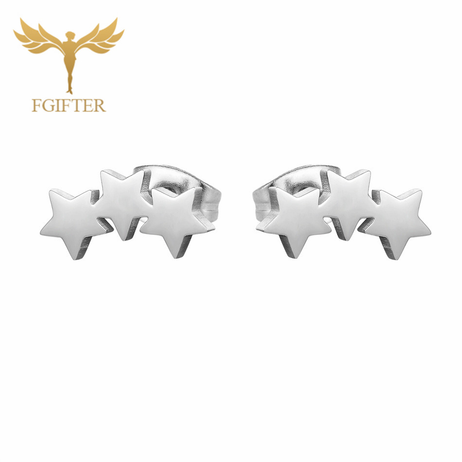 12 Pairs Of Sweet Stainless St - Body Jewelry Hypoallergenic review and price