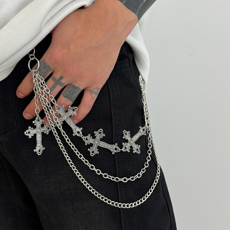 Fashion Punk Metal Pants Chain - Body Jewelry Men review and price