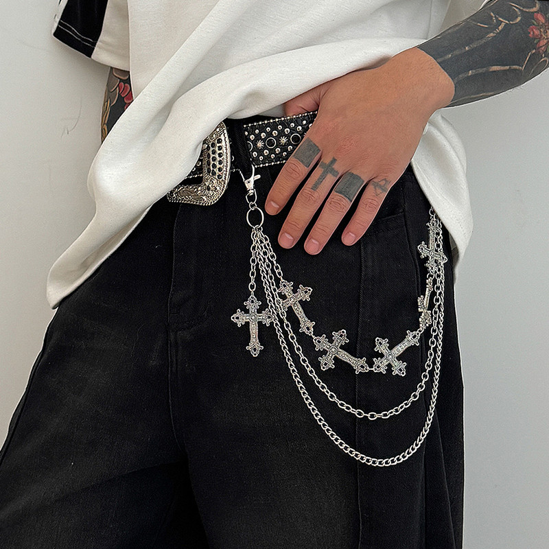 Fashion Punk Metal Pants Chain - Body Jewelry Men review and price