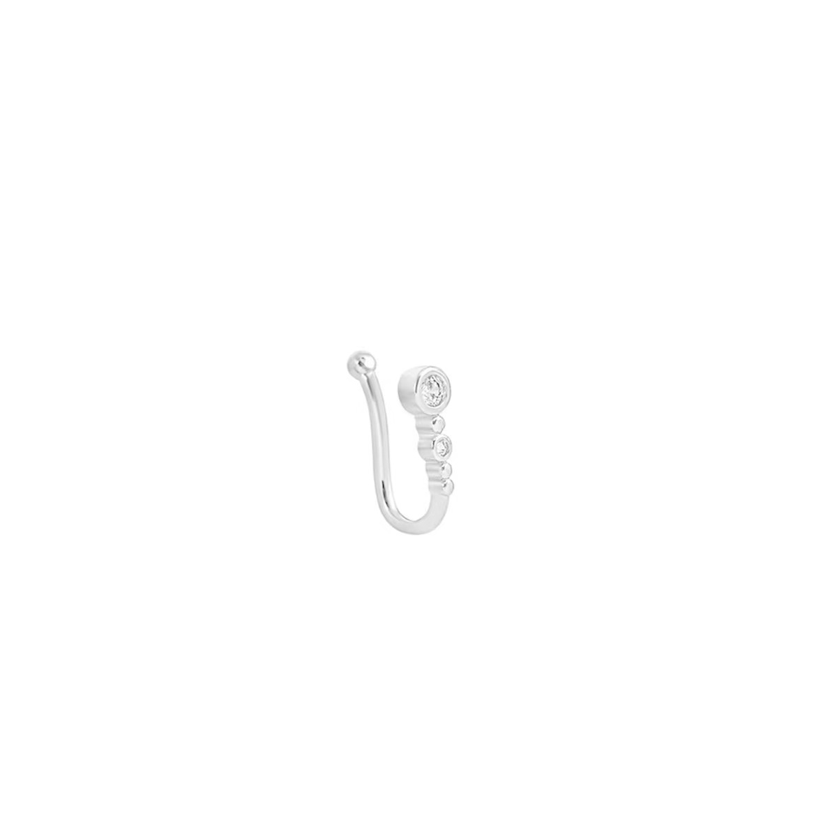 1pc U-Shape Non-Piercing Nose  - Body Jewelry Nose Studs review and price