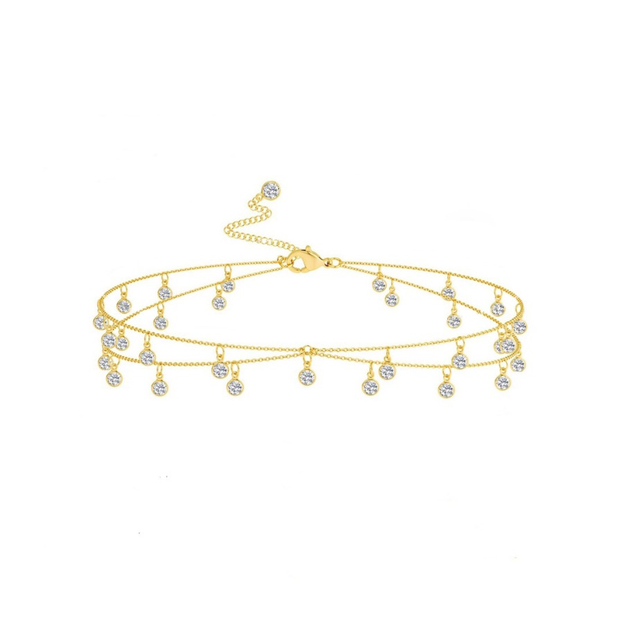Fashion Boho Double Layer Rhin - Body Jewelry In Bulk review and price