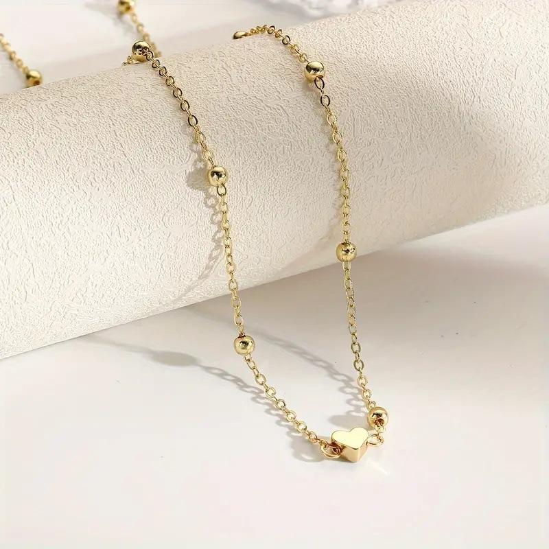 Girls Simple Heart Beaded Bell - Body Jewelry In Bulk review and price