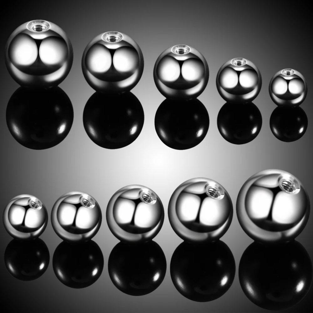 50Pcs Ball Labret Barbell Bar  - Body Jewelry Replacement Ball review and price