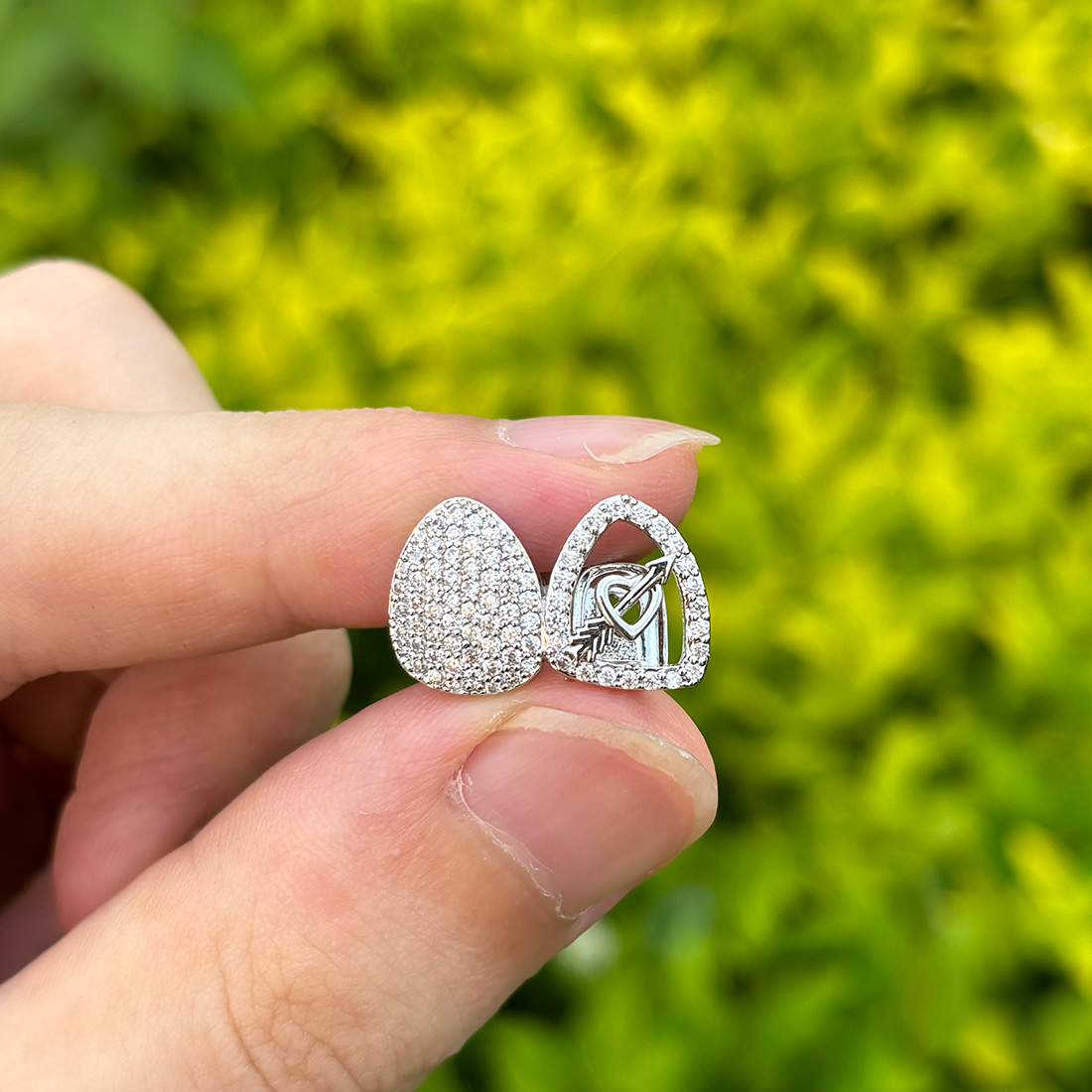 RACHELZ Hip Hop Double Love He - Body Jewelry Men review and price