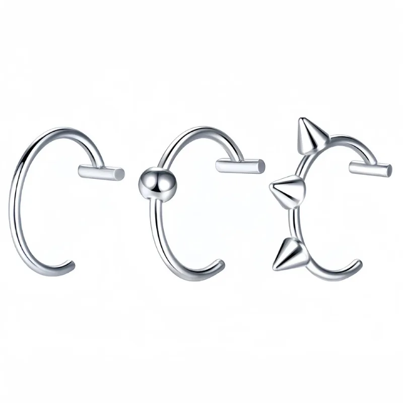 Personality False Lip Ring Wit - Body Jewelry Nose Studs review and price