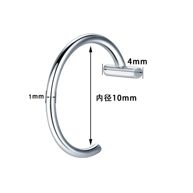 Personality False Lip Ring Wit - Body Jewelry Nose Studs review and price