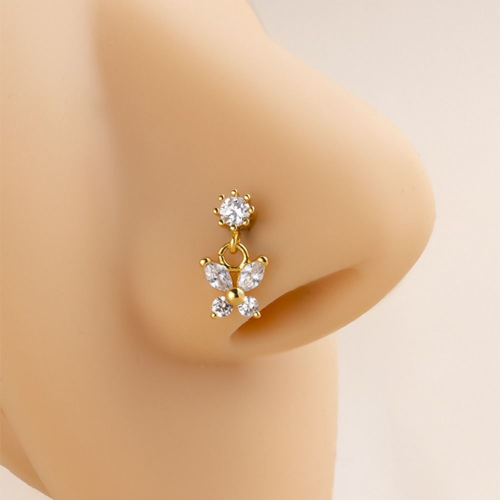 Stainless Steel Piercing Nose  - Body Jewelry Nose Studs review and price