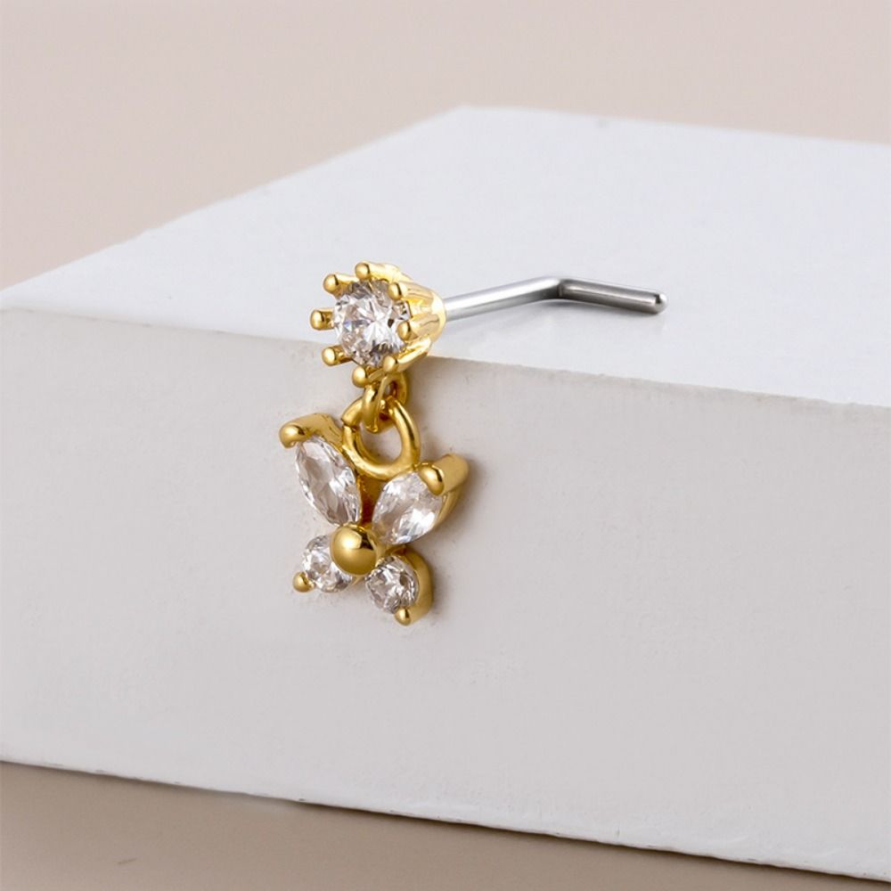 Stainless Steel Piercing Nose  - Body Jewelry Nose Studs review and price