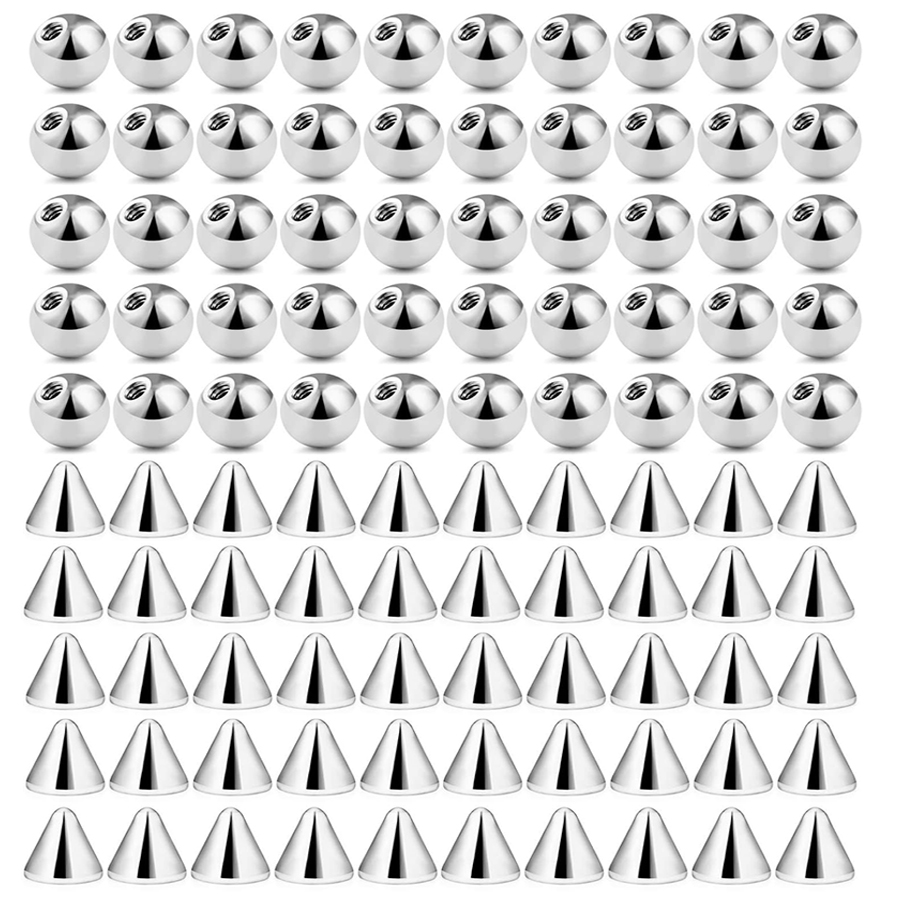 100pcs 16G 3mm 4mm Replacement - Body Jewelry Replacement Ball review and price