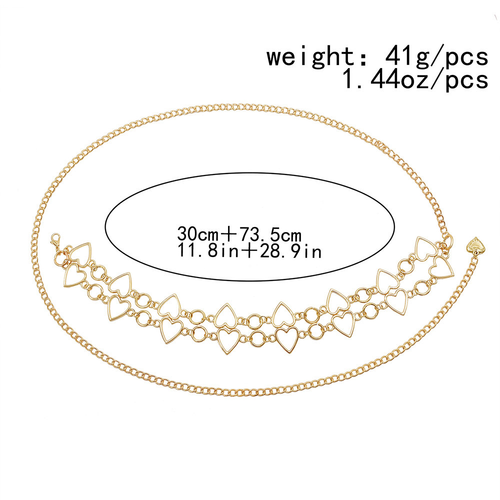 Europe and America Double Laye - Body Jewelry Shop review and price