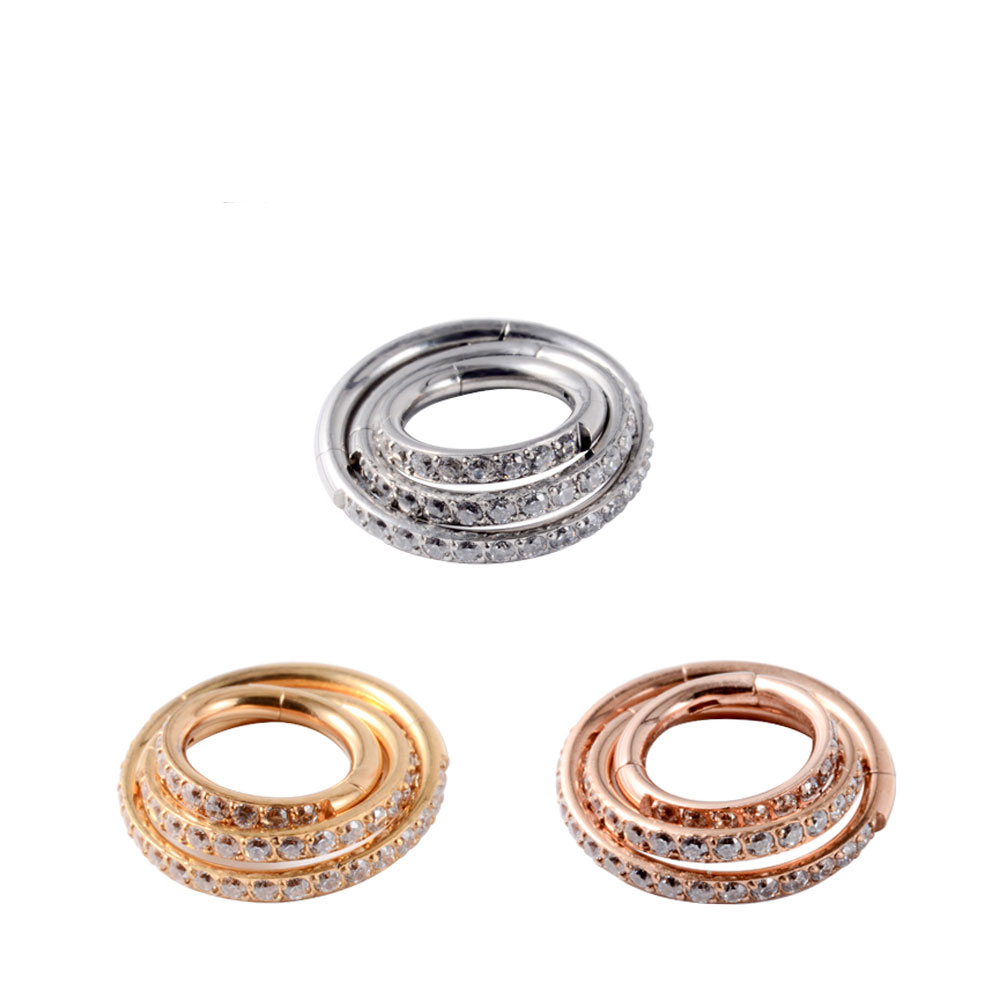 1/10Pcs 316L Surgical Steel CZ - Body Jewelry Hypoallergenic review and price