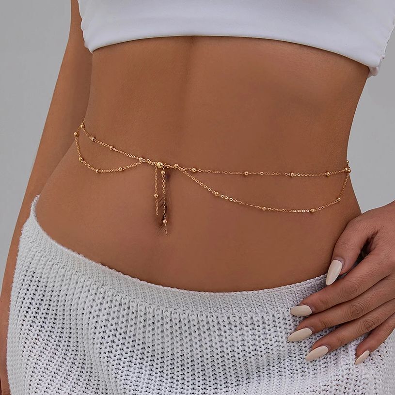 KunJoe Multilayer Gold Color T - Body Jewelry Chains review and price