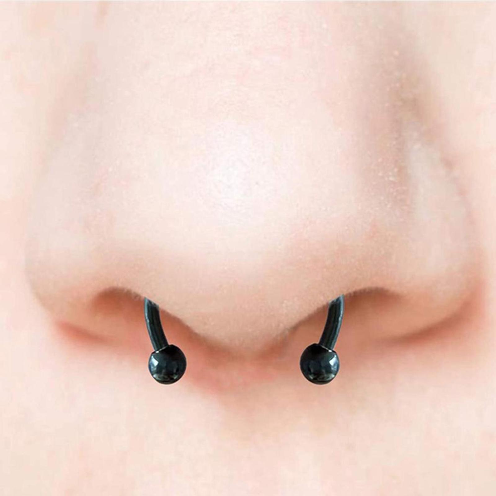 Magnetic Nose Ring Hoop Stainl - Body Jewelry Hypoallergenic review and price