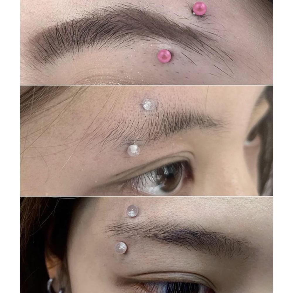 1/18Pcs Set 16G 6/8/10mm Eyebr - Eyebrow Curved Barbell review and price