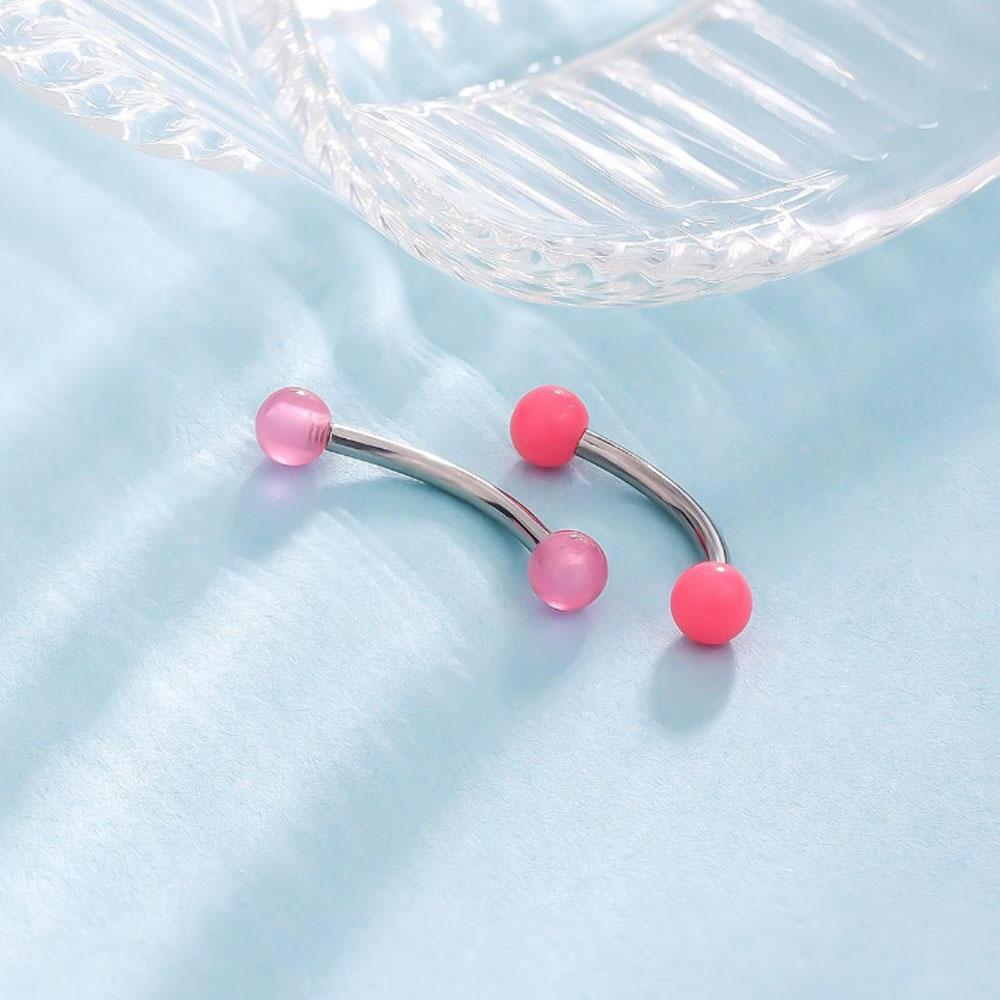 1/18Pcs Set 16G 6/8/10mm Eyebr - Eyebrow Curved Barbell review and price