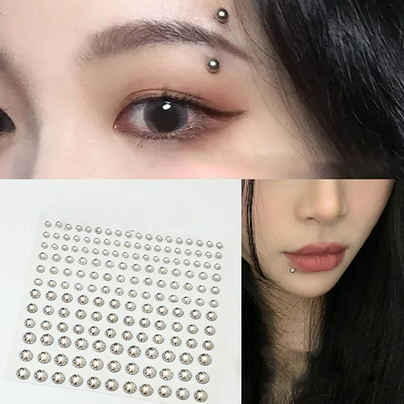 Diamond Sticker Fake Nose Stud - Body Jewelry Nose Studs review and price