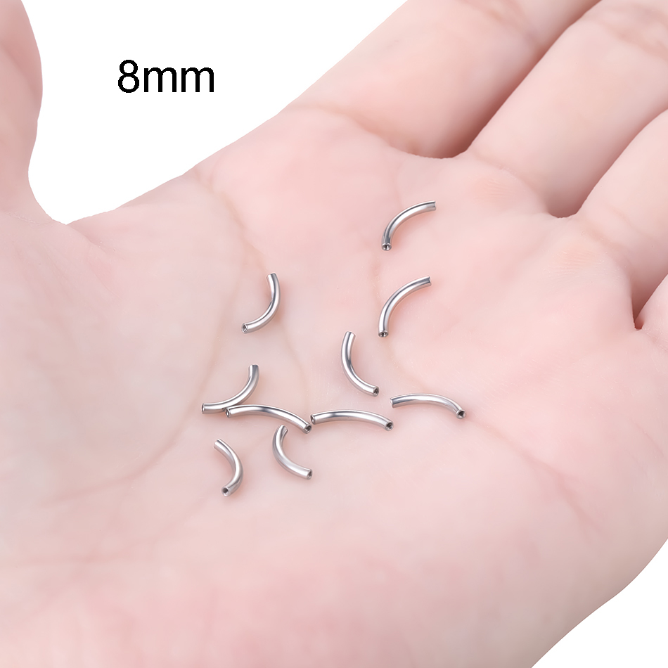 10Pcs/set G23 Titanium Interna - Eyebrow Curved Barbell review and price