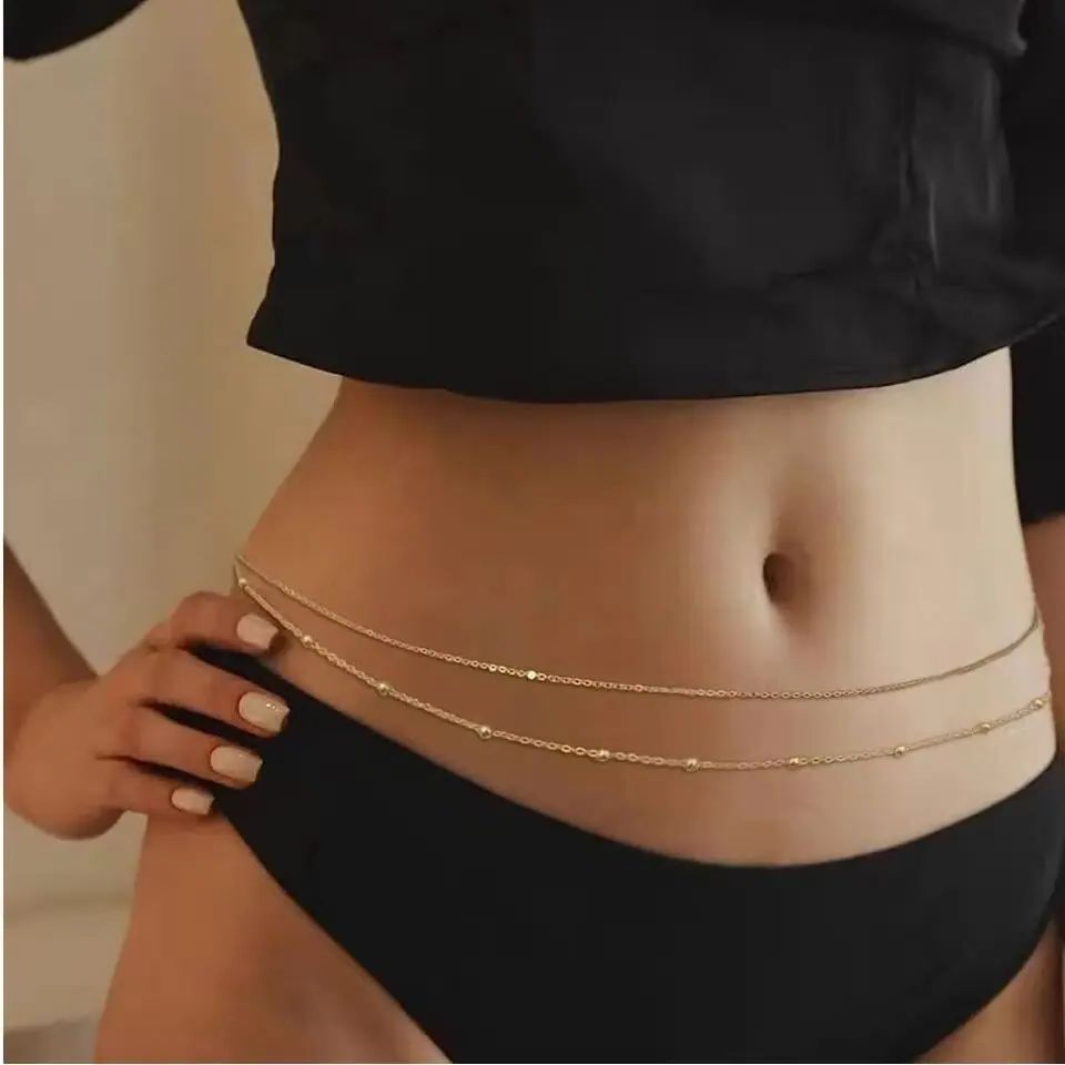 HipHop Double Layers Belly Cha - Body Jewelry In Bulk review and price