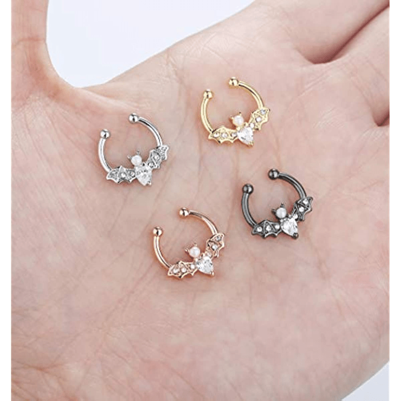 EVISPOL Cute Halloween Bat Fau - Body Jewelry Nose Studs review and price