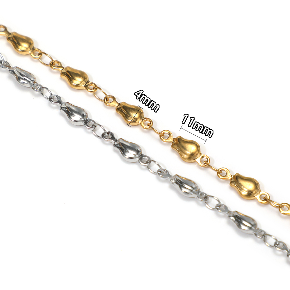 1 Meter Stainless Steel Flower - Body Jewelry Chains review and price