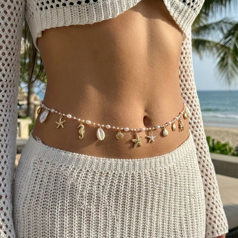 Bohemian Shell Conch Starfish  - Body Jewelry In Bulk review and price
