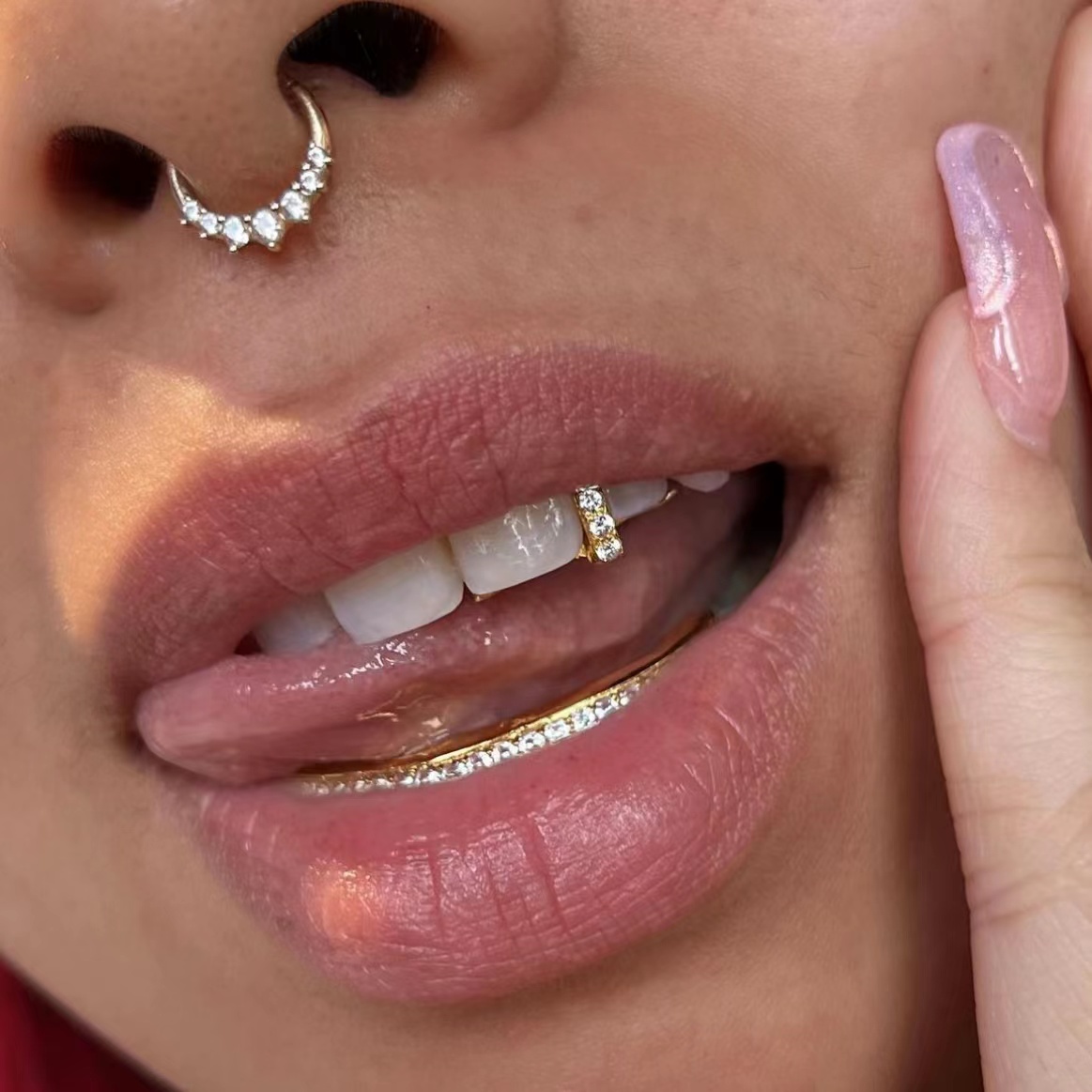 RACHELZ Hip Hop Single Vertica - Body Jewelry Men review and price