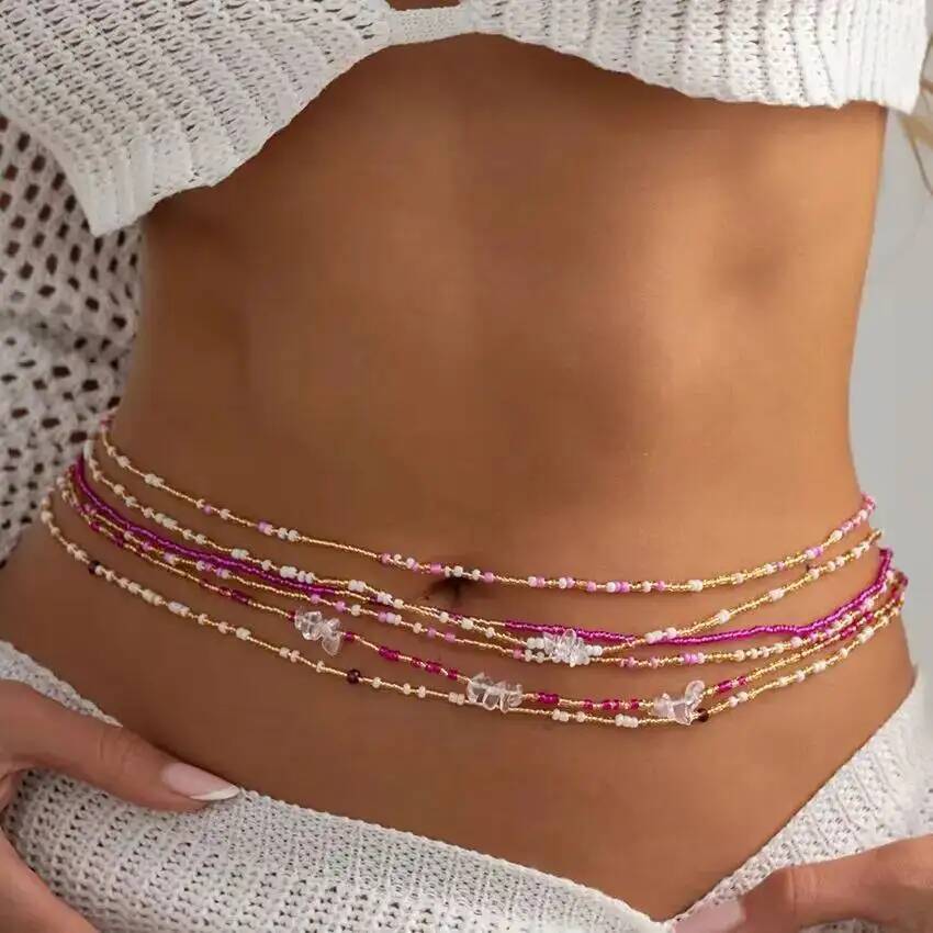 SHIXIN 6Pcs/Set Boho Colorful  - Body Jewelry In Bulk review and price